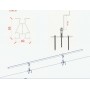 Membran Çatı 1X8 Dikey Kiti