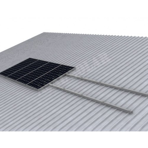 Trapez/Sandviç Çatı Üzeri Dikey 1×8 Kit (L)