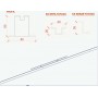 Trapez/Sandviç Çatı Üzeri Dikey 1×8 Kit (L)